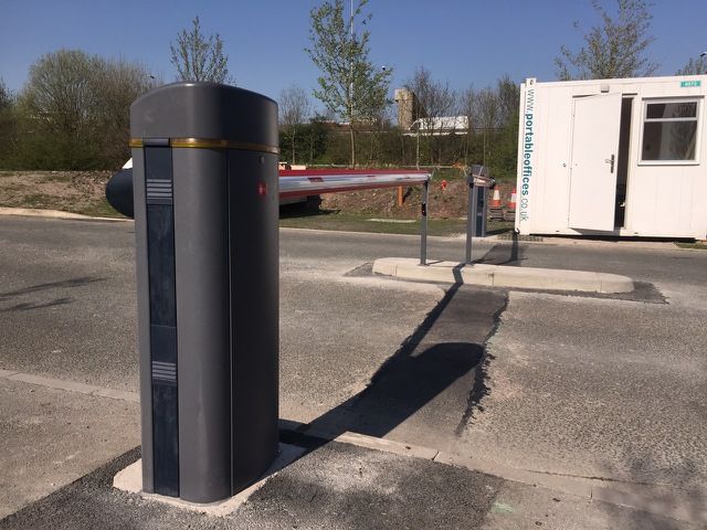 automatic bollard system