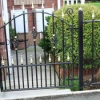Custom entrance gates designed and installed in Manchester